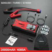 GT4000 4000A 12V Car Jump Starter with 100W USB-C Power Bank