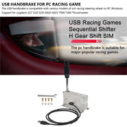 PC USB Sim Racing Games Sequential Shifter H Gear Shift for Logitech G25 G27 G29 G920 G923 Thrustmaster