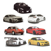 Mazda Model-Style Hanging Car Air Freshener