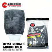 Twisted-Loop Microfiber Car Wash & Drying Mitt