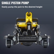 2.5-Ton Low-Profile Hydraulic Floor Jack with Quick-Lift Pump