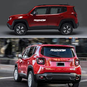 Renegade Off-Road Hood and Fender Reflective Decal