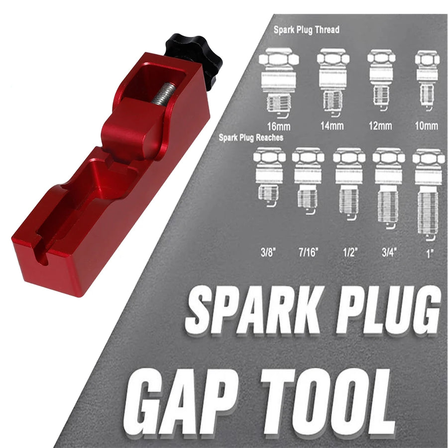 Universal Spark Plug Gap Adjustment Tool for 10-16mm Spark Plugs