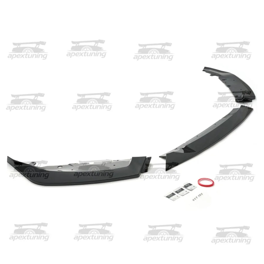 Gloss Black Front Splitter Lip – 2023–2026 BMW G87 M2