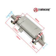 Universal Electric Exhaust Cutout Valve Kit, 76mm