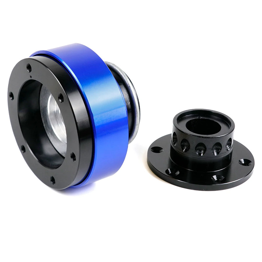 Quick-Release Steering Wheel Hub Adapter for Simagic and Moza Racing Simulators