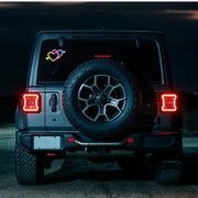 Solar-Powered RGB Car Window Ambient Light