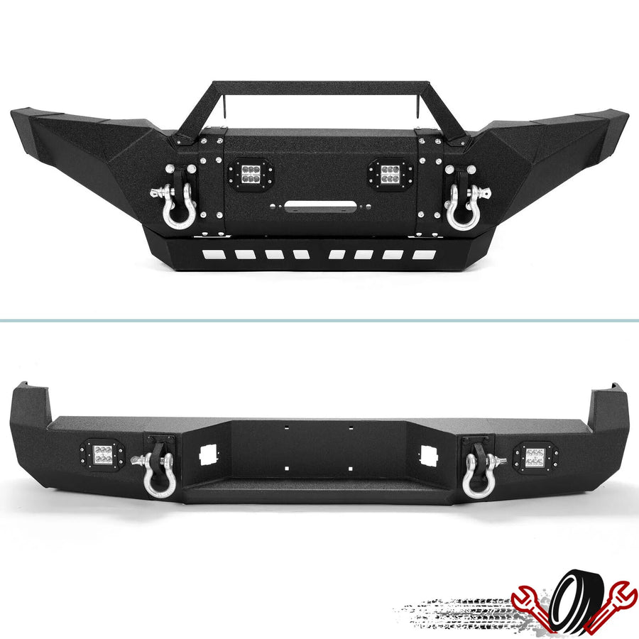 Steel Front or Rear Off-road Bumper for Toyota Tacoma 2005-2015