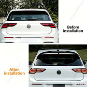 Rear Roof Spoiler for Volkswagen Golf MK8 GTI/R 2020-2024