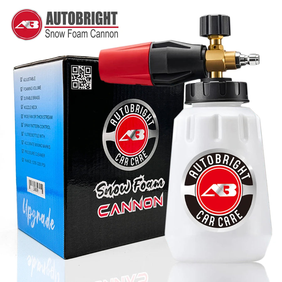 1 L Snow Foam Cannon with 1/4-Inch Quick Connect