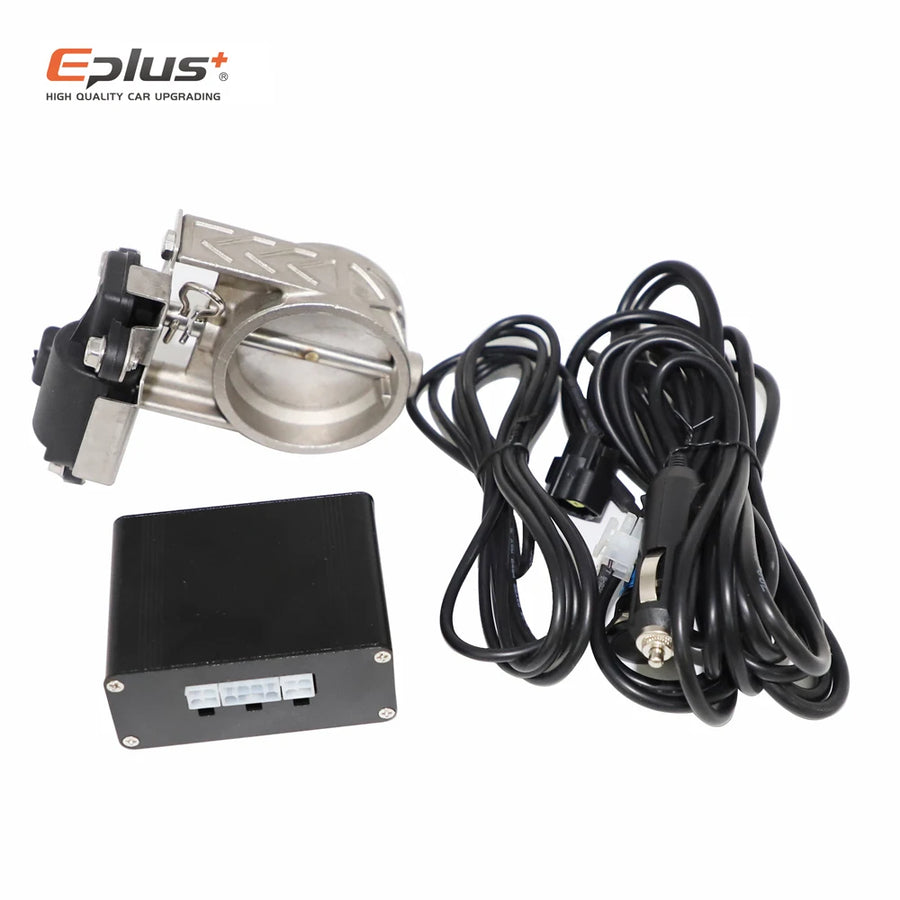 Universal Electric Exhaust Cutout Valve Kit, 76mm