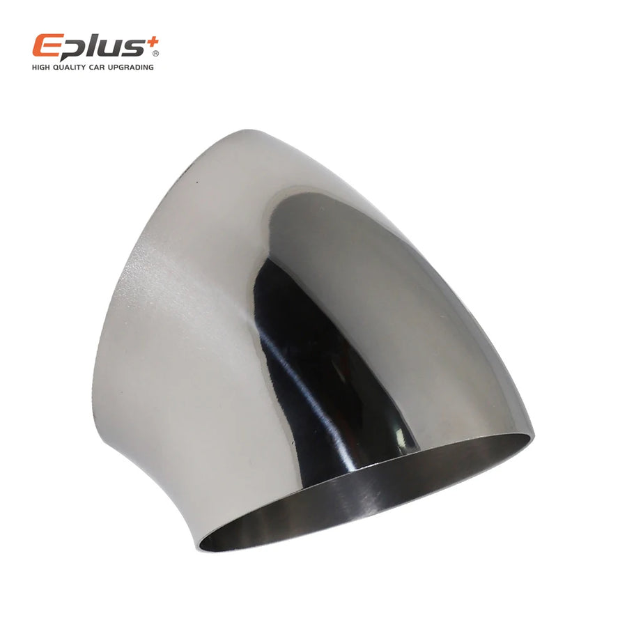 Universal 304 Stainless Steel 45-Degree Exhaust Pipe Elbow