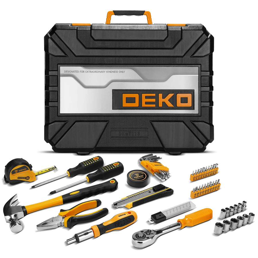 228-Piece Automotive Socket and Hand Tool Set with Carry Case