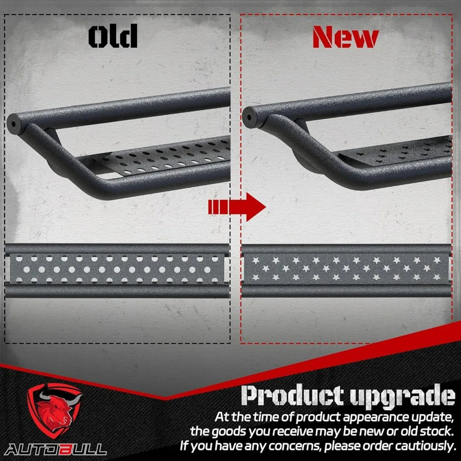 Running Board Set for 2007–2018 Jeep Wrangler – 4 Door