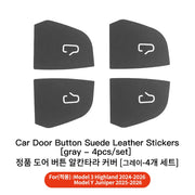 Interior Door and Window Button Sticker Set for Tesla Model 3/Y