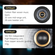 3.5-Inch Point-Source Car Center Midrange Speaker