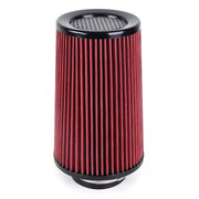 Universal 3-Inch 76mm High-Flow Cone Air Filter, 10.6-Inch Tall