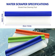 Soft Silicone Squeegee for Car Windows & Shower Glass