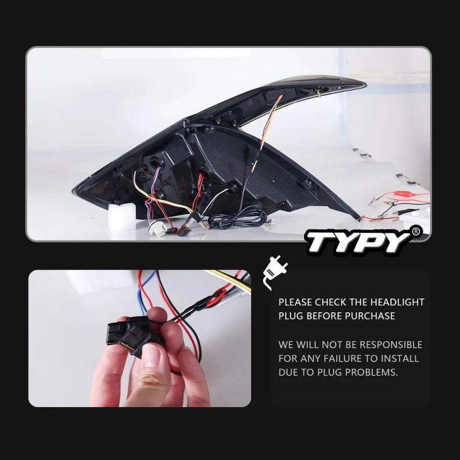 LED Tail Light Assembly Set for 2016–2020 Honda Civic