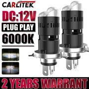 LED Projector Headlight Bulb for H4 – 6000K, CANBUS