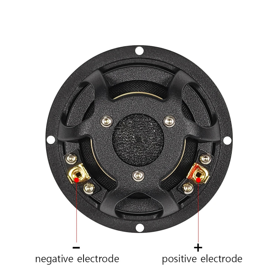 3.5-Inch Carbon-Fiber Cone Car Midrange Speaker