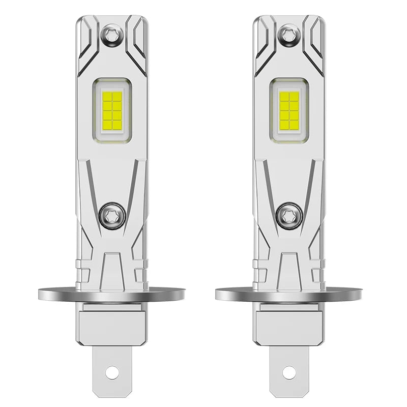 H1 LED Headlight Bulb – 6500K, Fanless