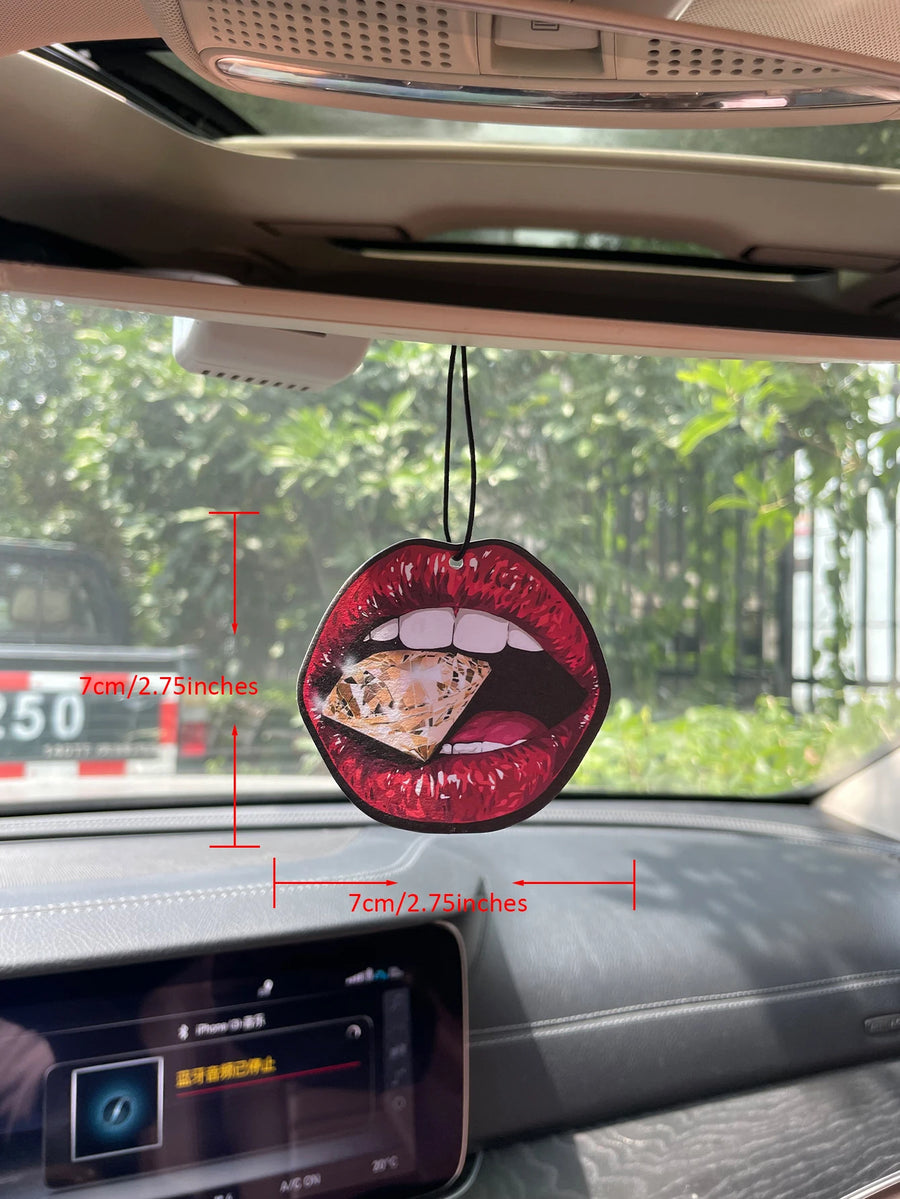 Lips/Sea Breeze Fresh Scent Car Air Freshener