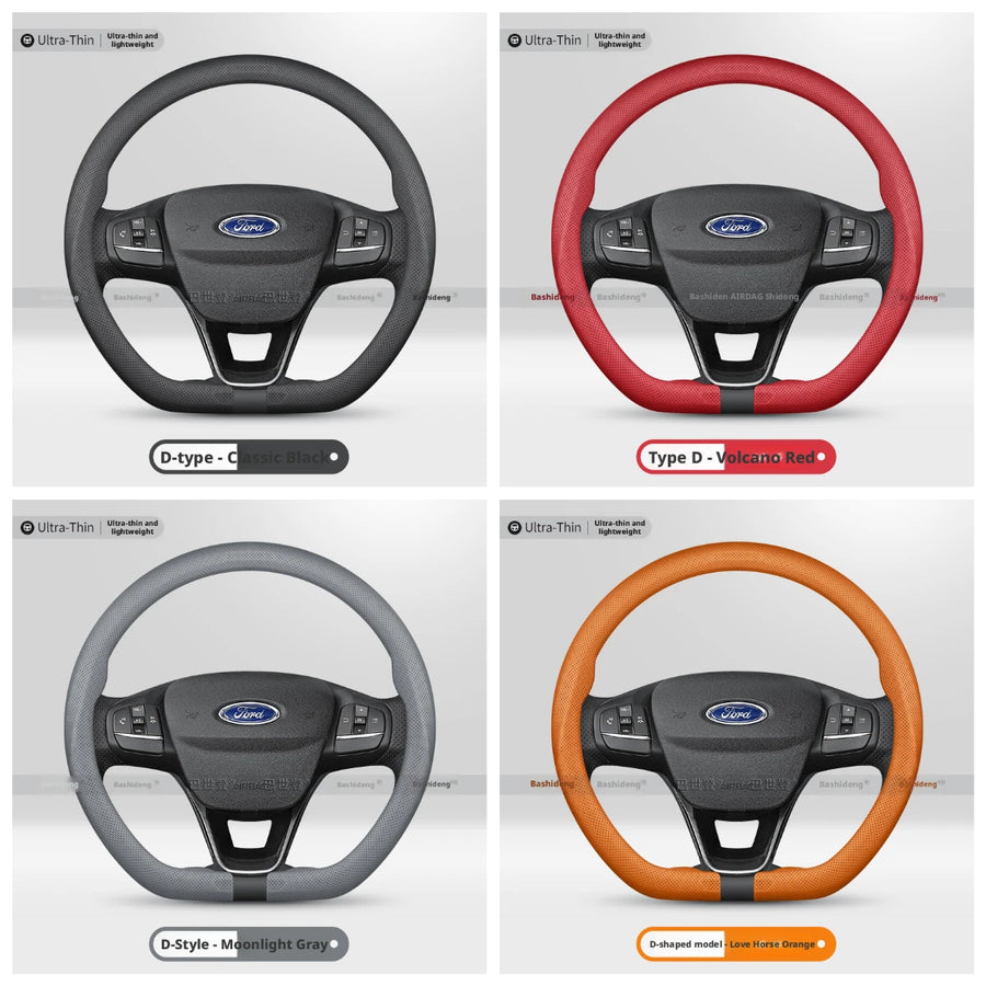 Nappa Steering Wheel Cover for Ford Explorer Mustang