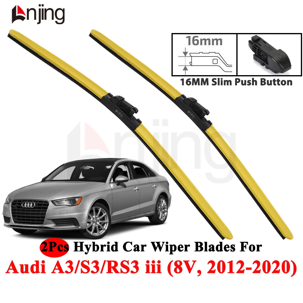 Windshield Wiper Blade Set for Audi A3 S3 RS3 8V 2012-2020