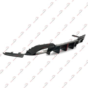 Carbon-Fiber-Look LED Rear Diffuser – 2019–2022 BMW G20 M Sport