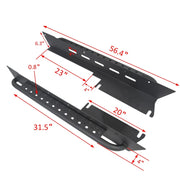 Running Board Set for 1997–2006 Jeep Wrangler