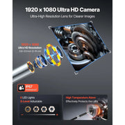 Articulating Borescope Inspection Camera