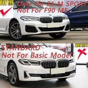 Front Bumper Lip Splitter for BMW 5 Series G30/G31 LCI 2021-2023