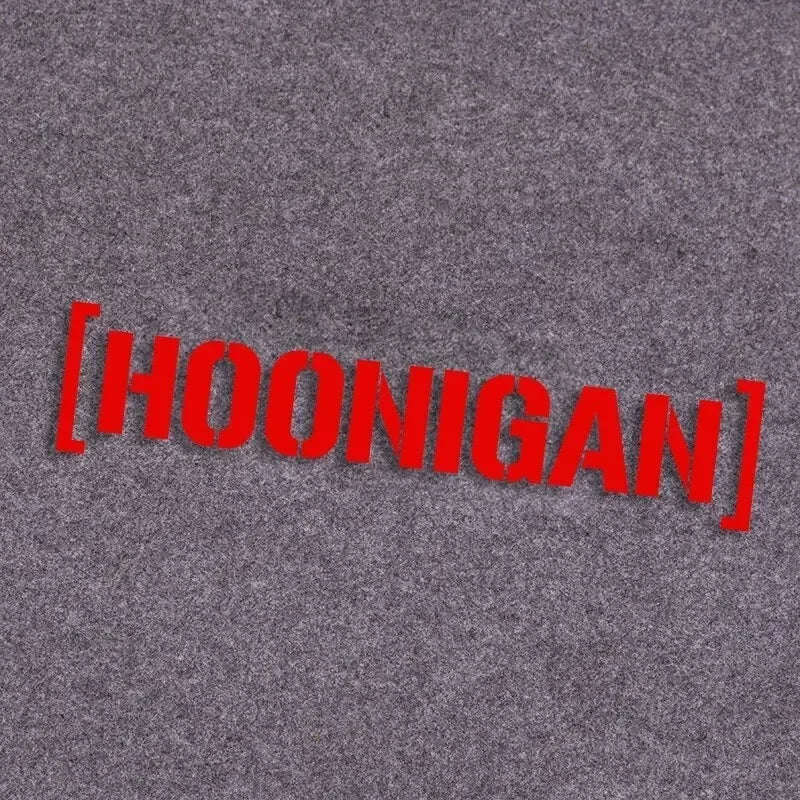 Hoonigan Reflective Letter Car Decal – 49 x 10.5 cm