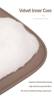 Universal Leather-look Car Seat Cover and Cushion Set