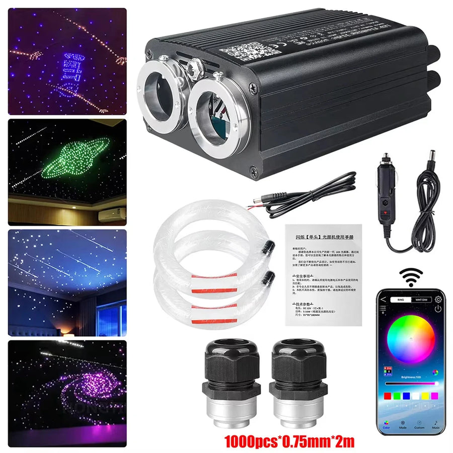 Mini USB LED Starry-sky Projector for Car Roof and Room