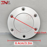 Universal Horn Button Chrome Billet Suit Classic Steering Wheel Horn Push Cover 70MM PCD