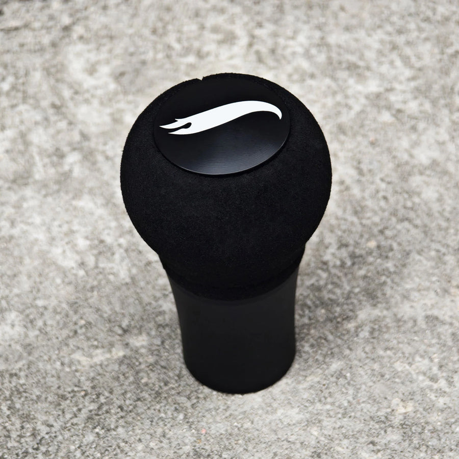 Suede-leather Manual Gear Shift Knob