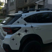 60-Piece Star Vinyl Decal Set