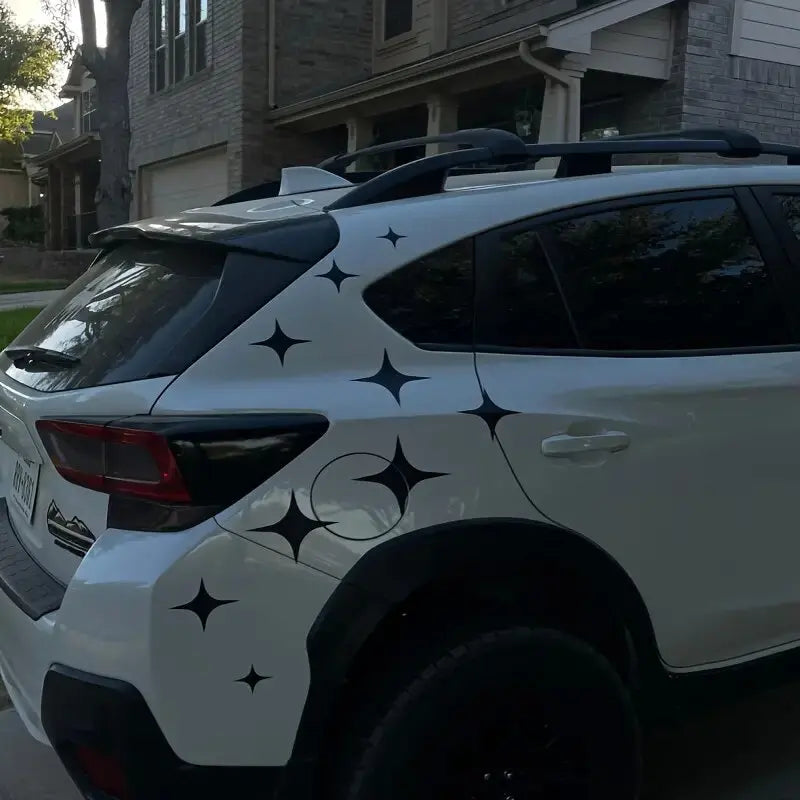 60-Piece Star Vinyl Decal Set