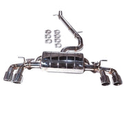 304 Stainless Steel Valved Cat-Back Exhaust System for Volkswagen Golf R MK7 2015-2016