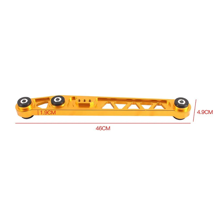 Rear Lower Control Arms Lower Tie Bar Subframe Brace for 1996-2000 Honda Civic