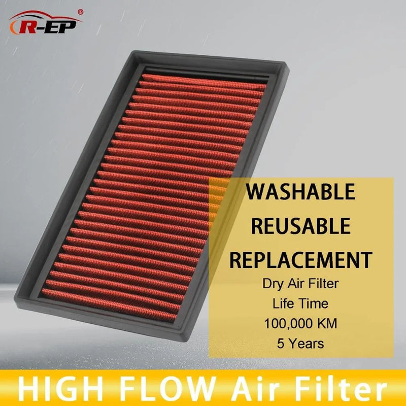 High-Flow Washable Engine Air Filter for Toyota/Lexus Models