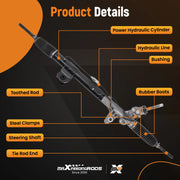 Power Steering Rack & Pinion Assembly for Dodge Durango/Jeep Grand Cherokee 2011-2015