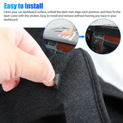 Dashboard Cover Mat for 2007–2014 Chevrolet Silverado/Tahoe/Suburban