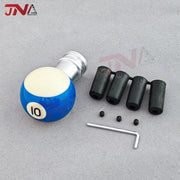Number 1-15 Billiards Ball Design Shift Knob Universal Modified Sports Gear Stick Shifter Knob