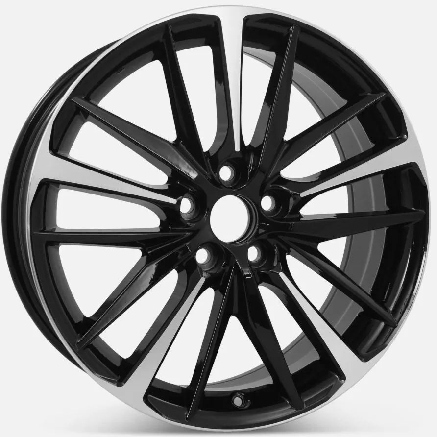 1PCS New 19 Inch Car Machined Black Alloy Wheel Rim Durable for Toyota Camry Xse Car 2018-2020