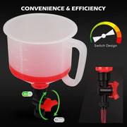 22-Piece Spill-Free Coolant Funnel and Siphon Pump Kit