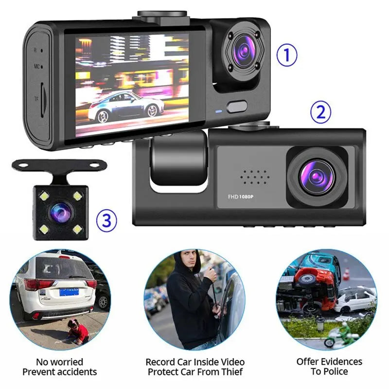 1080P Dual Dash Cam