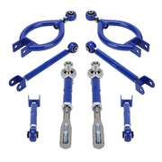 Adjustable Front Tension Rod & Rear Suspension Arm Kit for Nissan 240SX S13